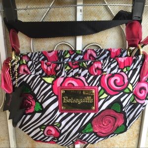 Betseyville Betsey Johnson Zebra Stripes And Roses